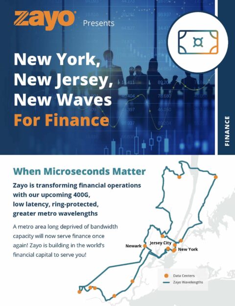 New York, New Jersey, New Waves for Finance