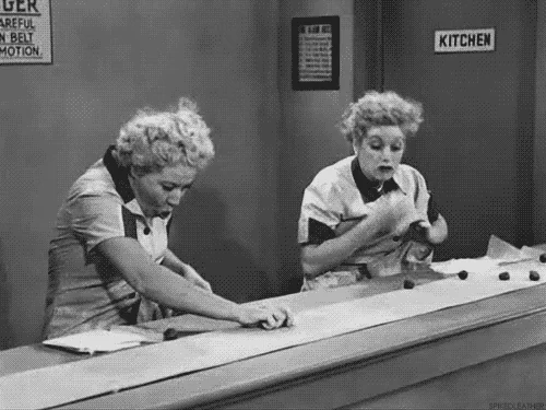 Fiber to the Factory 2 I Love Lucy Supermarket GIF