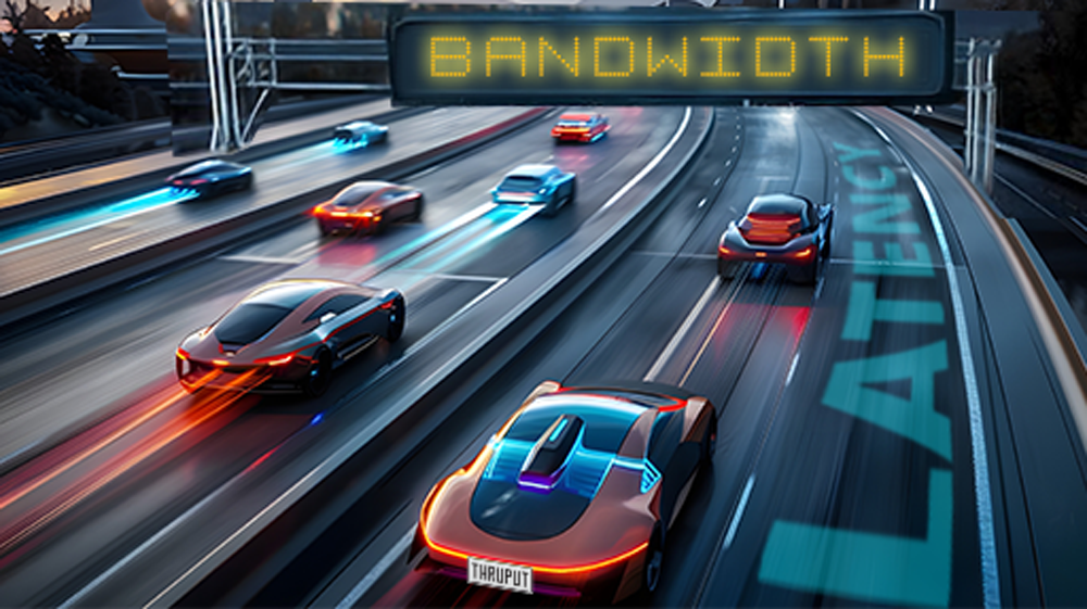 LATENCY-BANDWIDTH-THROUGHPUT
