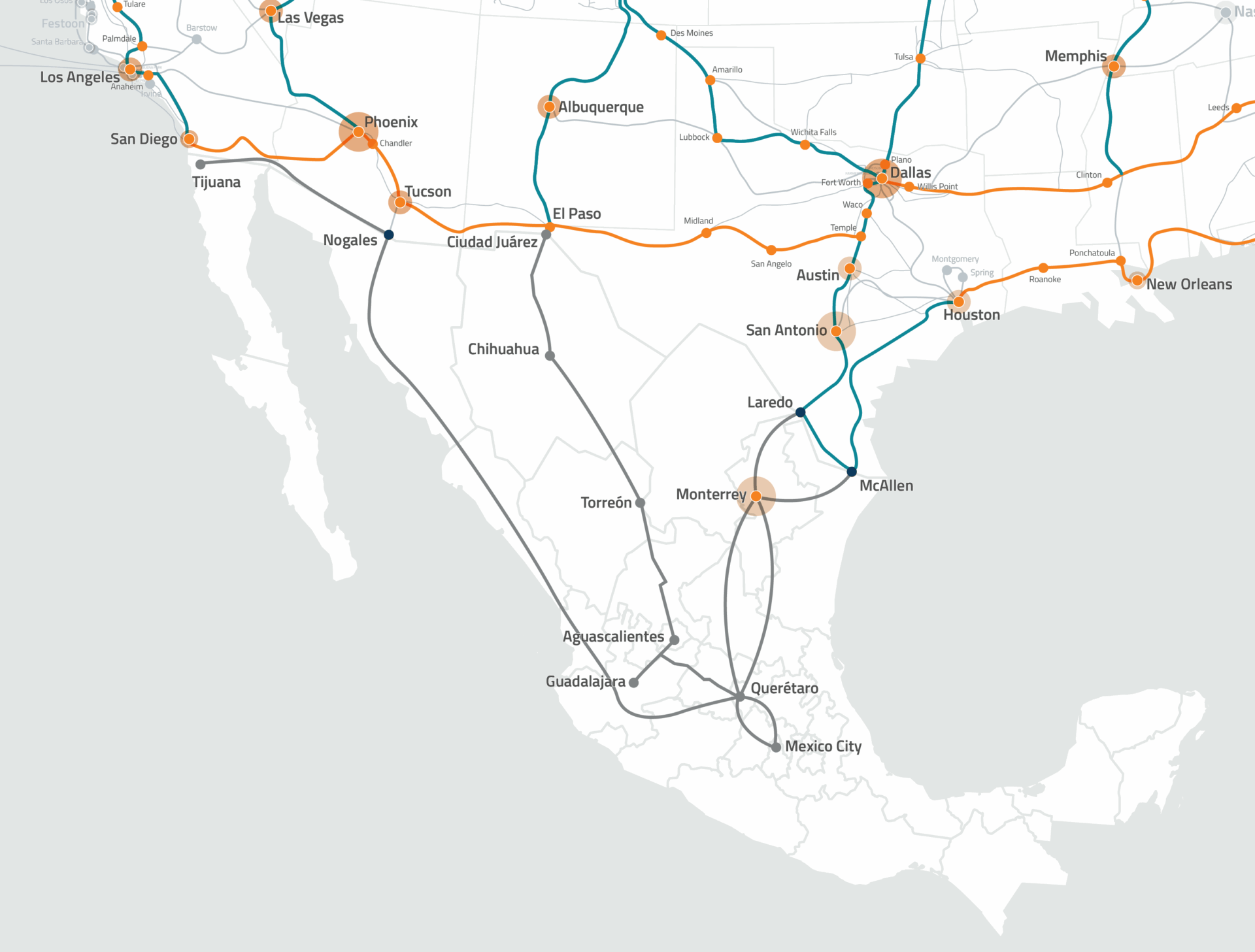 Faster Delivery, an Expanded North American Presence, and Higher-Capacity Solutions: Unpacking What’s New with Zayo this Quarter 1 NA HI RES MAP with MX Zoom1