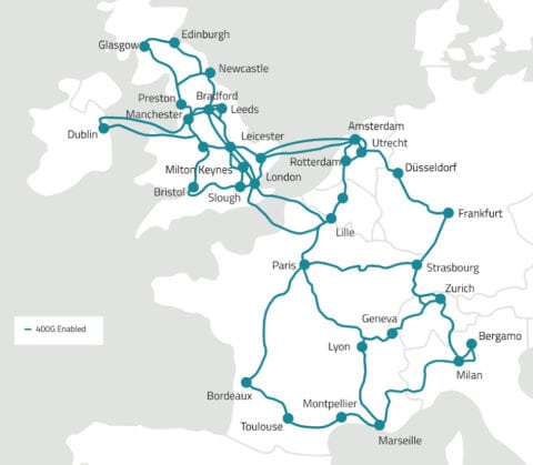 North America & Europe’s 400G Connectivity