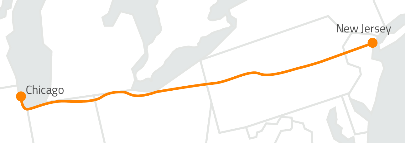 Route 6 - Chicago to New Jersey