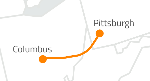 Route 7 - Pittsburgh to Columbus