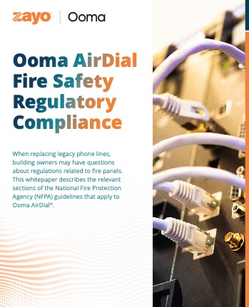 Ooma AirDial Fire Safety Regulatory Compliance