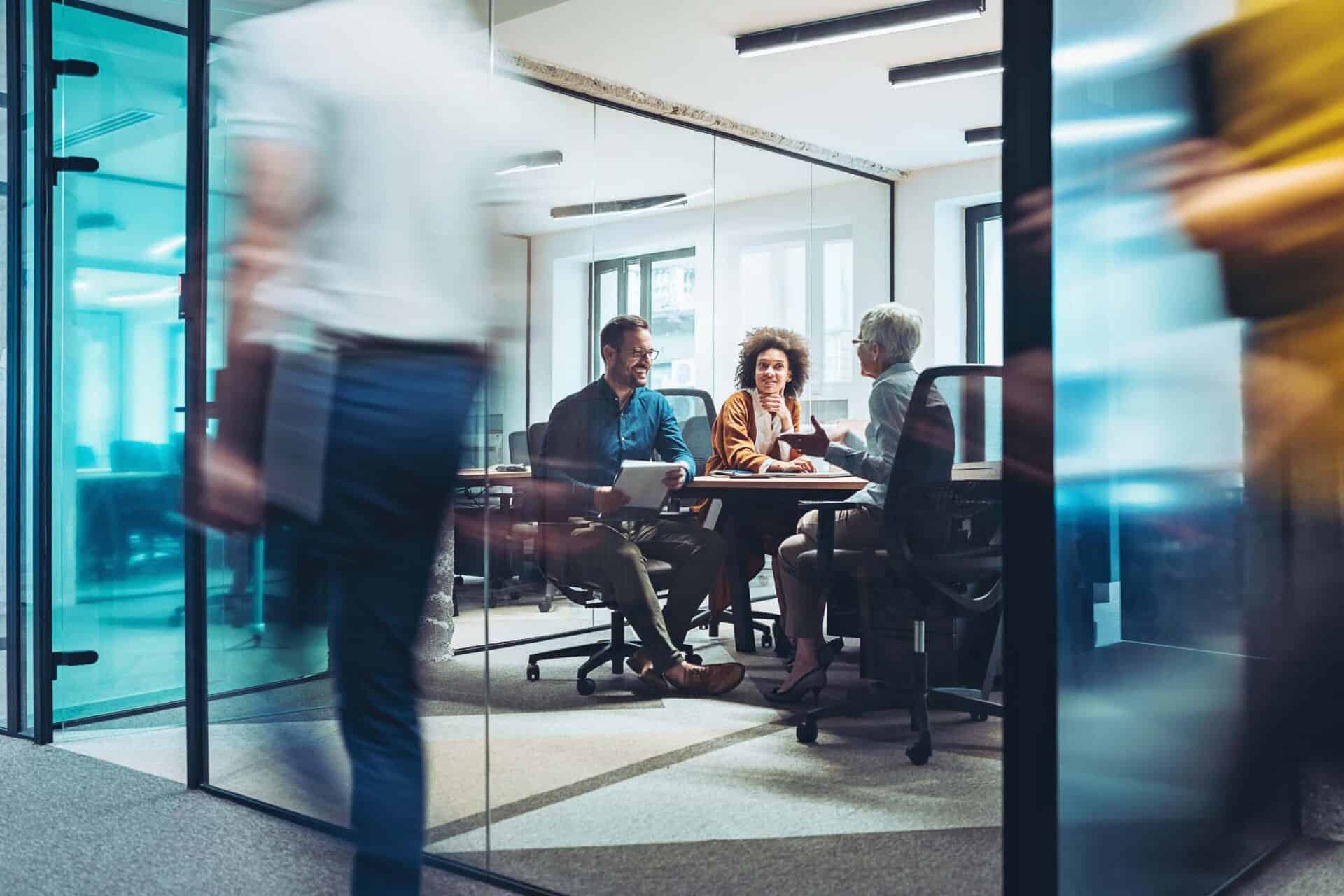 You Didn't Sign Up for This 3 colleagues busy day office business collaboration