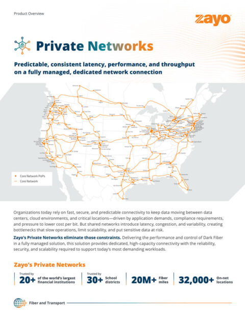 Private Networks Product Overview