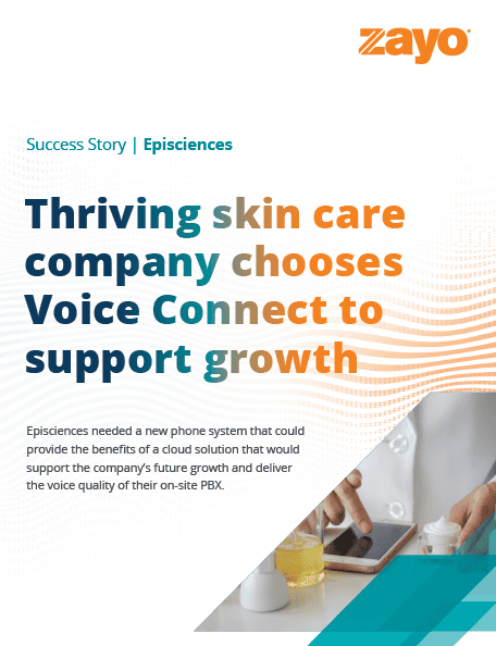 Thriving Skin Care Company Chooses Voice Connect to Support Growth